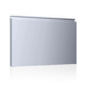 Фасадна касета Ruukki Liberta elegant 500Grande 851x900x1800 мм (RAL7040/сіре вікно)