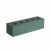 Облицовочный кирпич Фагот гладкий легкий шириной 80 упакован столбами 250х80х65 мм (зеленый)