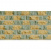 Плитка фасадная Фагот под мраморный кирпич радужный 250х16х65 мм зелено-желто-зеленый