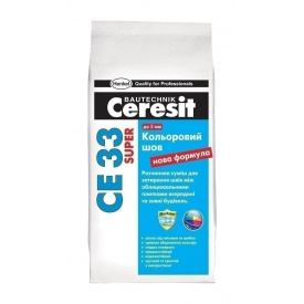 Затирка для швов Ceresit CE 33 Super 5 кг белый