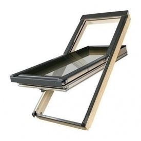 Мансардне вікно FAKRO FTT U6 обертальне суперенергозберігаюче 66x98 см