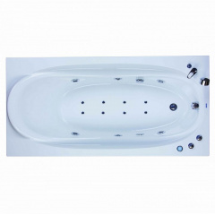 Прямоугольная акриловая ванна DEVIT Country 1700х750х680 мм белая (1701125) Тернополь