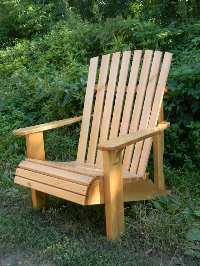 Крісло для саду дерев'яне