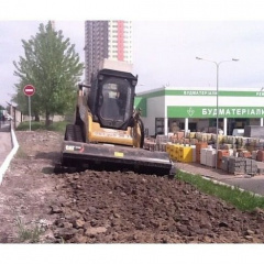 Аренда культиватора LT18B на базе гусеничного мини-погрузчика Виноградов