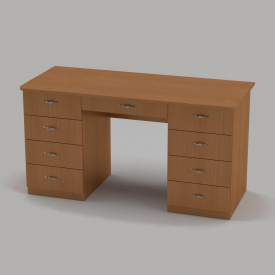 Письменный стол Компанит Учитель-3 1400х600х736 мм бук