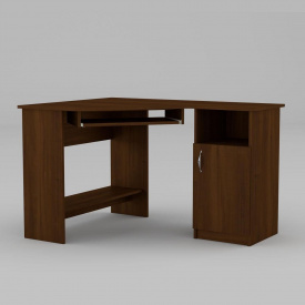 Комп'ютерний стіл Компанит СУ-13 1200х900х749 мм горіх