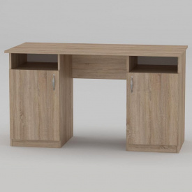 Письменный стол Компанит Учитель 1300х600х736 мм дуб сонома