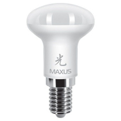 Светодиодная лампа MAXUS LED-362 R50 5W 4100K 220V E14 AP Киев