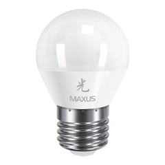 Светодиодная лампа MAXUS LED-441 G45 F 5W 3000K 220V E27 AP Киев