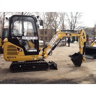 Услуги мини экскаватора Caterpillar