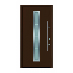 Дверь входная Hormann ThermoPro 2016 LM 2100х1000 мм RAL 8028 коричневый Киев