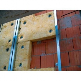 Система утеплення Ceresit для фасада будинку мінеральною ватою 50 мм