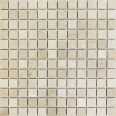 Мозаика мраморная SPT018 30х30 см бежевая Сумы