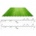 Профнастил Сталекс С-10 1180/1100 мм 0,50 мм PE Германия (Acelor Mittal) (RAL6002/зеленый лист)