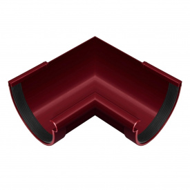 Кут жолоба внутрішній Rainway 90 градусів 130 мм червоний