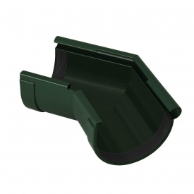 Кут жолоба зовнішній Rainway 135 градусів 90 мм зелений