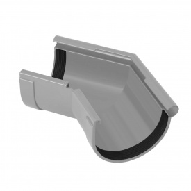 Угол желоба наружный Rainway 135 градусов 90 мм серый