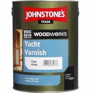 Лак для наружных работ JOHNSTONE'S Yacht Varnish глянцевый 0,75 л