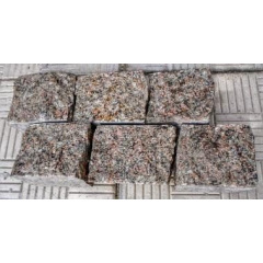 Гранітна бруківка Василівська 100х80х50 мм зелена Київ