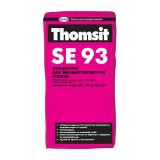 Концентрат для изготовления быстротвердеющих стяжек полов Thomsit SE 93 25 кг