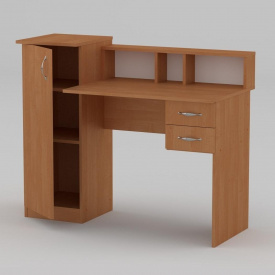 Письмовий стіл Компанит Пі-Пі-1 1175х550х736 мм вільха