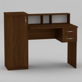 Письменный стол Компанит Пи-Пи-1 1175х550х736 мм орех