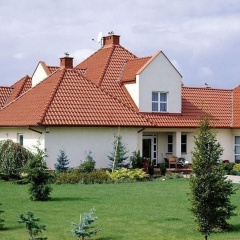 Черепиця Braas Рубін 11V Ангоба 471х284 мм мідний Мукачево