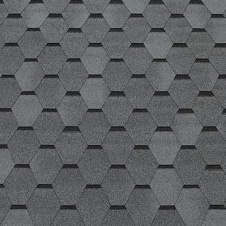 Бітумна черепиця NORDLAND Top Shingle Smalto 1000х337 мм сіра з тінню