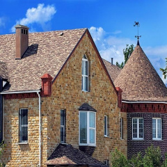 Бітумна черепиця NORDLAND Top Shingle Premier 1000х337 мм світло-коричнева Чугуїв