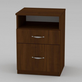 Тумба прикроватная Компанит ПКТ-4 440х380х620 мм орех