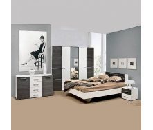 Спальня Мир мебели Круиз 3Д дакар/белая