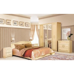 Спальня Мир мебели Флоренция 4Д светлое венге лак Тернополь
