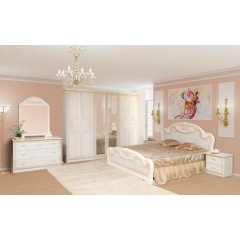 Спальня Мир мебели Опера 3Д роза лак Хмельницкий