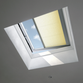 Штора-плісе VELUX FMG 100100 для плоскої покрівлі 100х100 см бежевий