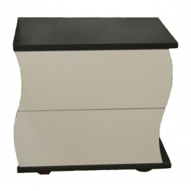 Тумба приліжкова Майстер Форм Наяда 450х350х410 мм венге/бежевий