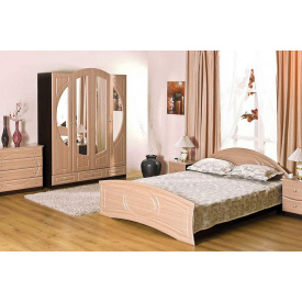 Спальня Модерн Омега шоколад/вудлайн білий