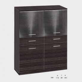Шкаф Модерн Флоренция 8КМ 1160х450х1430 мм венге магия/венге южное