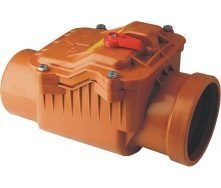 Клапан зворотний для каналізаційних труб 630 мм