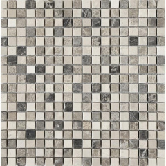 Мармурова мозаїка VIVACER SPT 019 1,5х1,5 см, 30х30 см Кременець