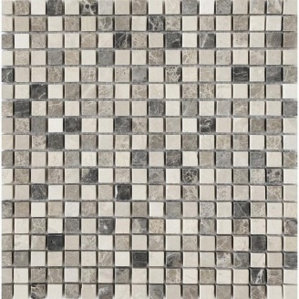 Мармурова мозаїка VIVACER SPT 019 1,5х1,5 см, 30х30 см