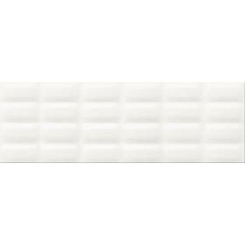 Плитка Opoczno Vivid colours white glossy pillow 250х750 мм