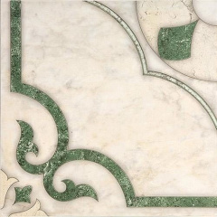 Керамічна плитка Inter Cerama CASTELLO для підлоги 43x43 см зелений Василівка
