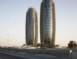  Уникальные зонтичные башни-близнецы Аль Бахар в Абу-Даби ФОТО