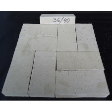 Тротуарная клинкерная плитка АВС-Klinkergruppe Silbergrau 200х100х40 мм (36/PK40)