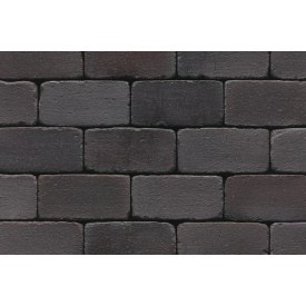 Тротуарная клинкерная плитка АВС-Klinkergruppe Schwarz-bunt 200х100х40 мм (L PK52 15)