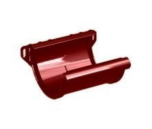Соединитель желоба Galeco PVC130 130 мм (RE130-LA-A) (RAL3004/пурпурно‐красный)