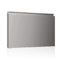 Фасадная кассета Ruukki Liberta elegant 500Grande 851*900*2400 мм (RAL7004/сигнальный серый) Боярка