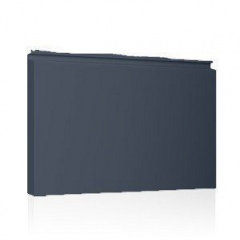 Фасадная кассета Ruukki Liberta elegant 500Grande 851*900*2400 мм (RAL7024/серый графит) Вишневое