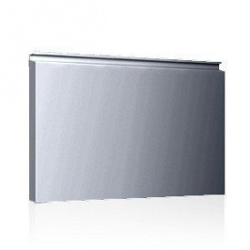 Фасадная кассета Ruukki Liberta elegant 500Grande 571*700*2400 мм (RAL9022/перламутровый светло-серый металлик)