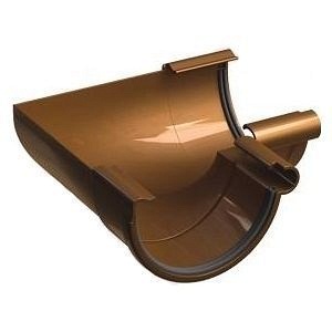 Внутрішній кут 90° Galeco PVC130 130 мм (RE130-LW090-А) (RAL8004/мідно-коричневий)